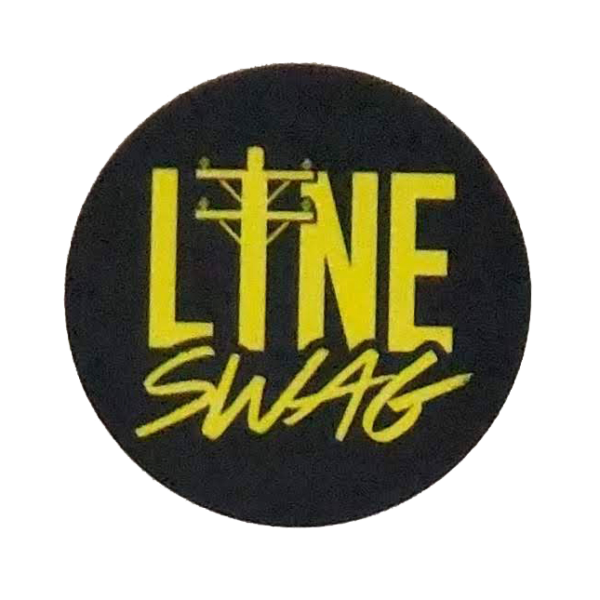Line Swag sticker yellow