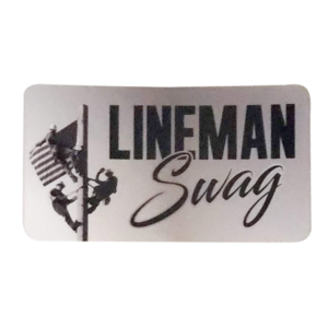 lineman swag sticker